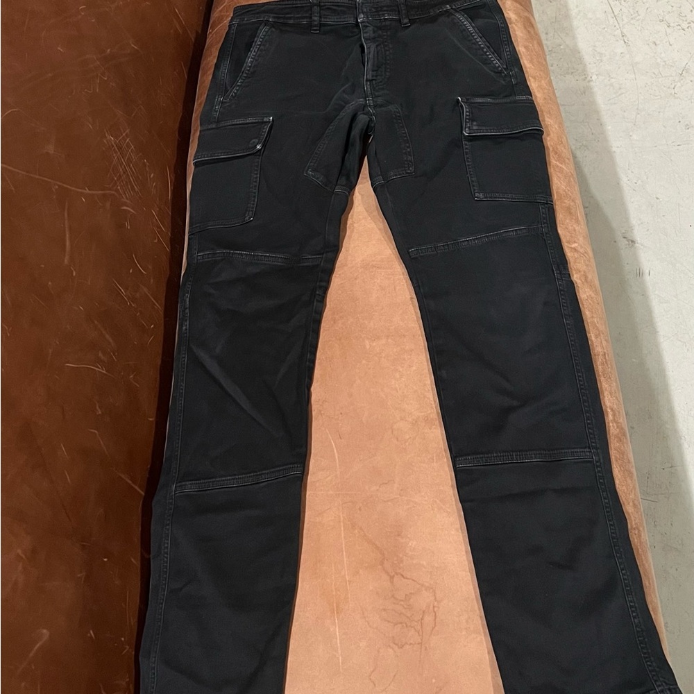 Belstaff Black Cargo Pants Unisex